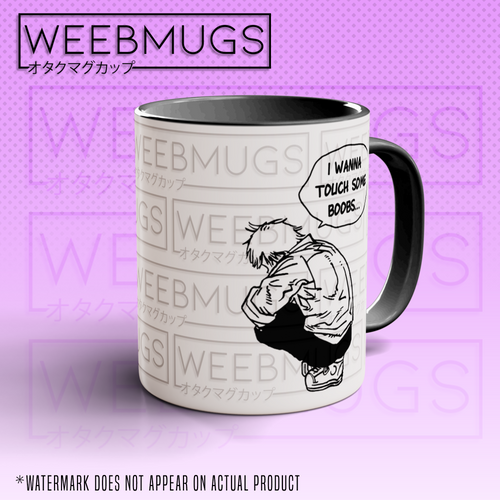 I Wanna Touch Some, Anime Mug