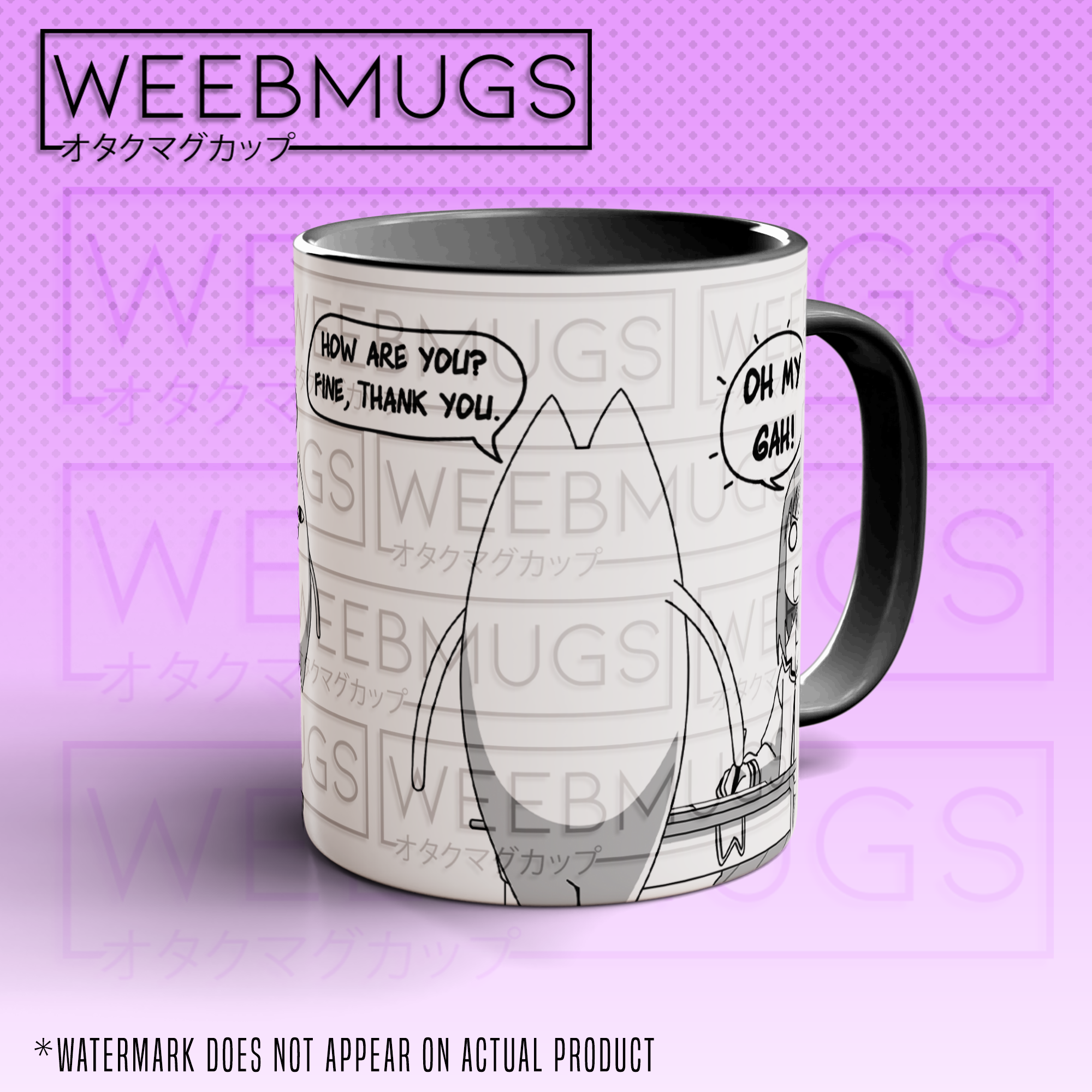 Hello Everynyan, Oh My Gah Meme Mug